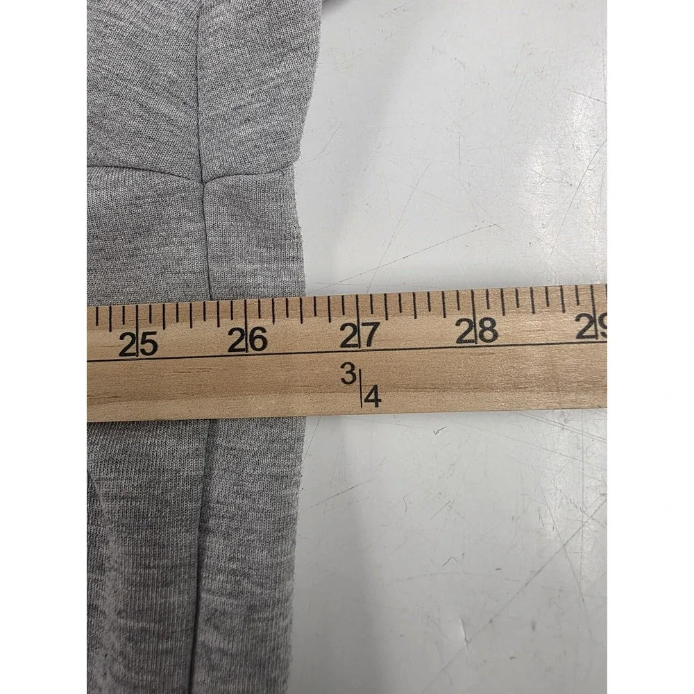 The North Face Jacket Mens Large Gray Full Zip Blend Sweatshirt Drawcord‎ Hem